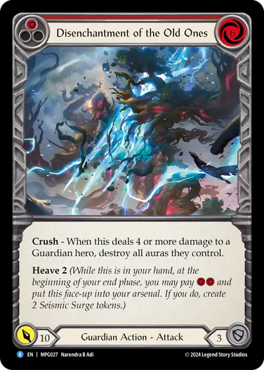 Disenchantment of the Old Ones [MPG027] (Mastery Pack Guardian)