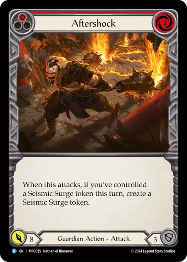 Aftershock (Red) [MPG035] (Mastery Pack Guardian)