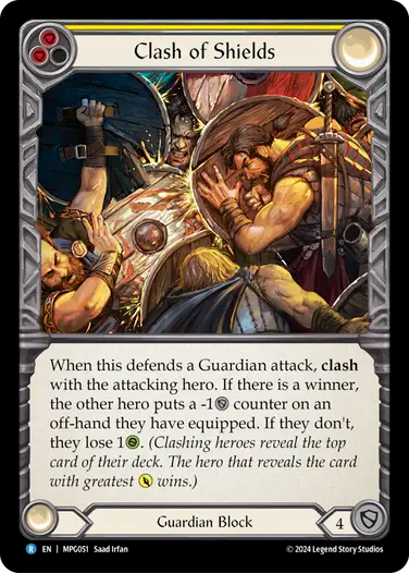 Clash of Shields [MPG051] (Mastery Pack Guardian)