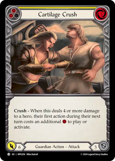 Cartilage Crush (Yellow) [MPG056] (Mastery Pack Guardian)
