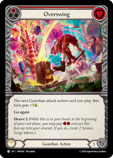 Overswing [MPG091] (Mastery Pack Guardian)