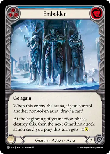 Embolden (Blue) [MPG099] (Mastery Pack Guardian)