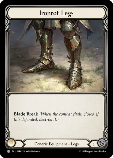 Ironrot Legs [MPG125] (Mastery Pack Guardian)