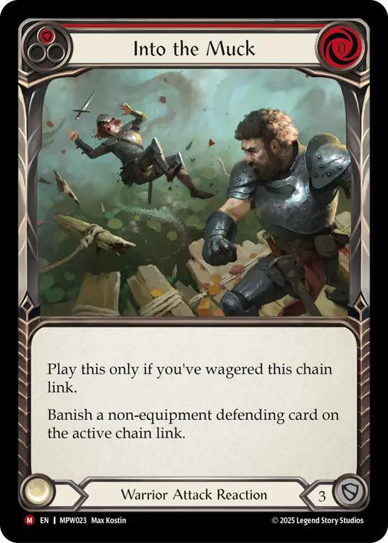 Into the Muck [MPW023] (Mastery Pack Warrior) Rainbow Foil