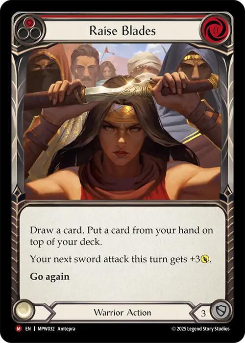 Raise Blades [MPW032] (Mastery Pack Warrior)