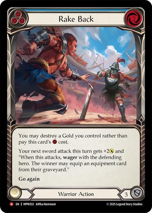 Rake Back [MPW033] (Mastery Pack Warrior)