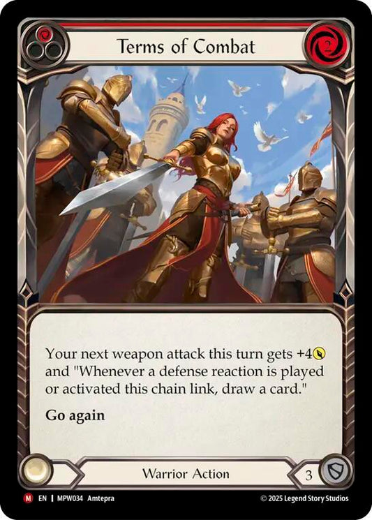 Terms of Combat [MPW034] (Mastery Pack Warrior)