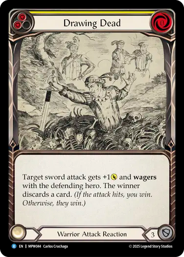 Drawing Dead (Yellow) [MPW044] (Master Pack Warrior)