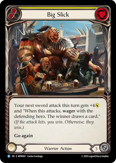 Big Slick (Yellow) [MPW061] (Master Pack Warrior)
