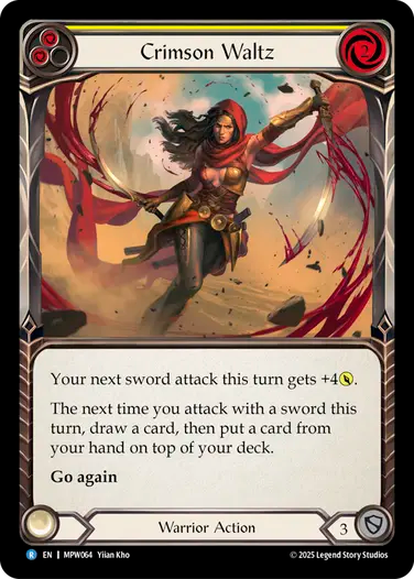 Crimson Waltz [MPW064] (Master Pack Warrior)