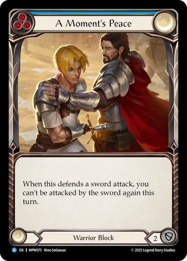 A Moment's Peace [MPW075] (Master Pack Warrior)