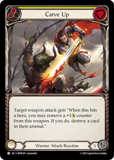 Carve Up [MPW079] (Master Pack Warrior)