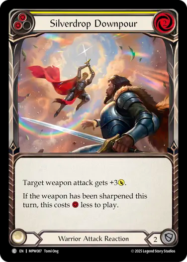 Silverdrop Downpour (Yellow) [MPW087] (Master Pack Warrior)