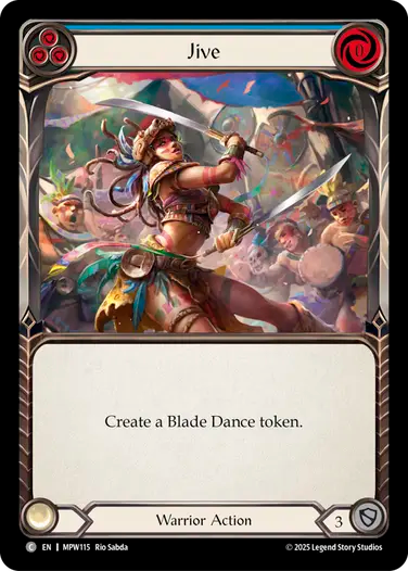 Jive (Red) [MPW115] (Master Pack Warrior)