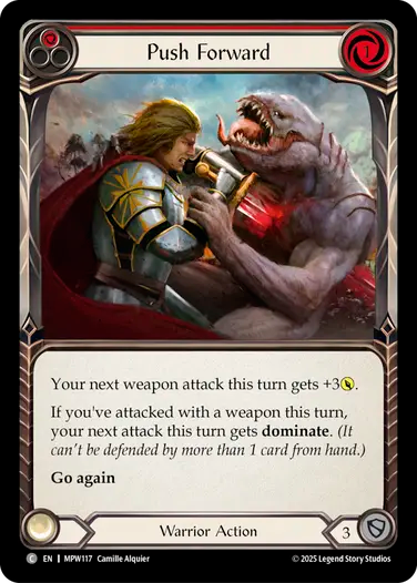 Push Forward [MPW117] (Master Pack Warrior)