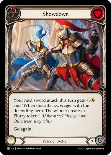 Showdown (Red) [MPW126] (Master Pack Warrior)