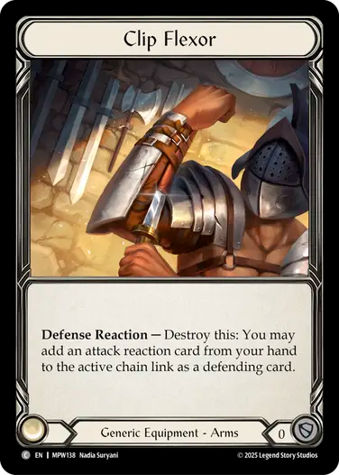 Clip Flexor [MPW138] (Mastery Pack Warrior) Cold Foil