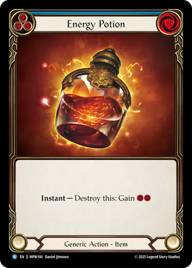 Energy Potion [MPW146] (Master Pack Warrior)
