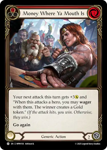 Money Where Ya Mouth Is [MPW150] (Master Pack Warrior)