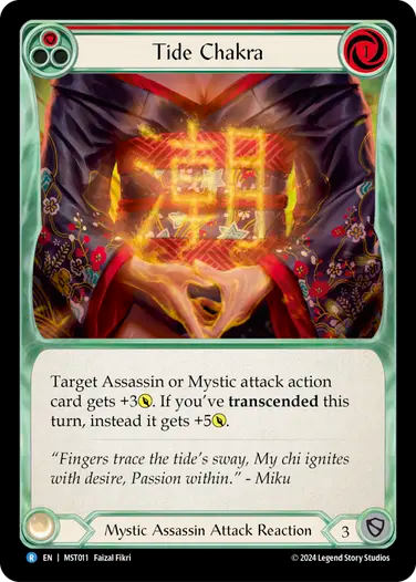 Tide Chakra (Red) [MST011] (Part the Mistveil)