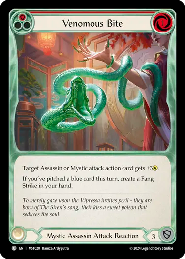 Venomous Bite (Red) [MST020] (Part the Mistveil)