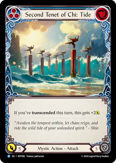 Second Tenet of Chi: Tide (Yellow) [MST082] (Part the Mistveil)