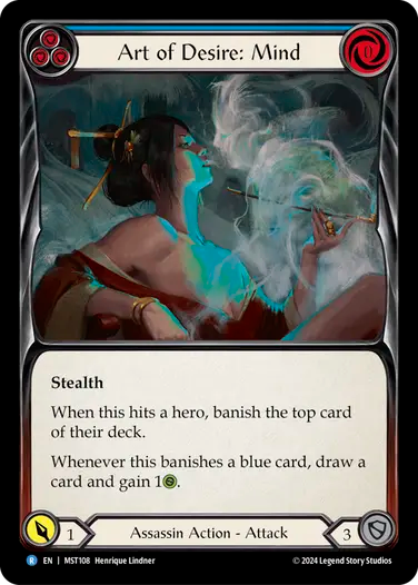 Art of Desire: Mind (Blue) [MST108] (Part the Mistveil)
