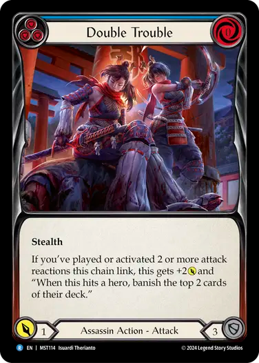 Double Trouble (Blue) [MST114] (Part the Mistveil)