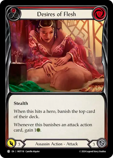 Desires of Flesh (Red) [MST118] (Part the Mistveil)