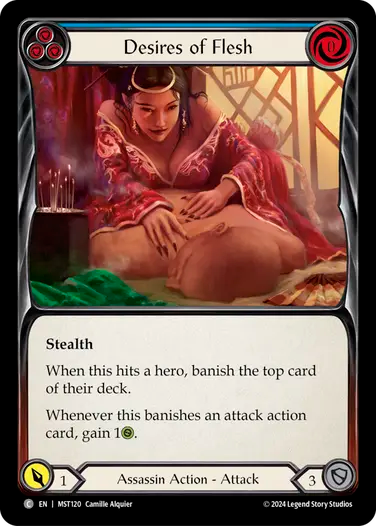 Desires of Flesh (Blue) [MST120] (Part the Mistveil)
