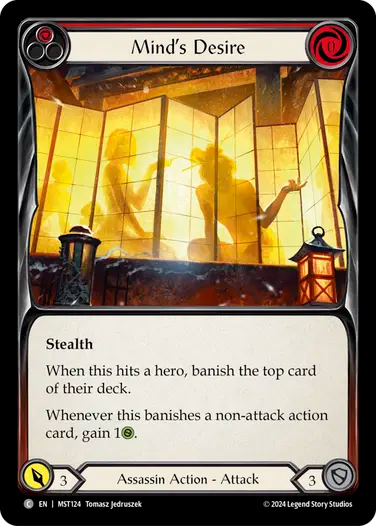 Mind’s Desire (Red) [MST124] (Part the Mistveil)