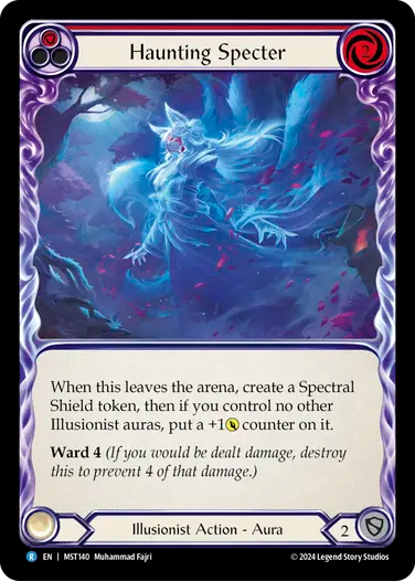 Haunting Specter (Red) [MST140] (Part the Mistveil)
