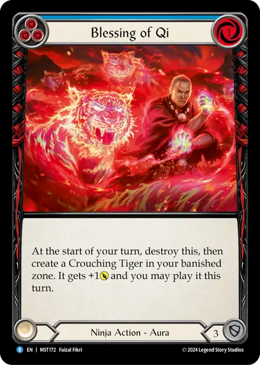 Blessing of Qi (Blue) [MST172] (Part the Mistveil)
