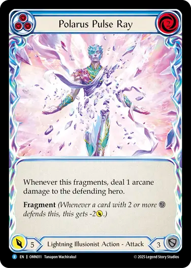 Polarus Pulse Ray (Blue) [OMN011] (Omens of the Third Age)