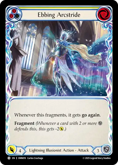 Ebbing Arcstride (Yellow) [OMN019] (Omens of the Third Age)