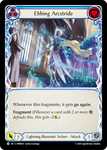 Ebbing Arcstride (Blue) [OMN020] (Omens of the Third Age)