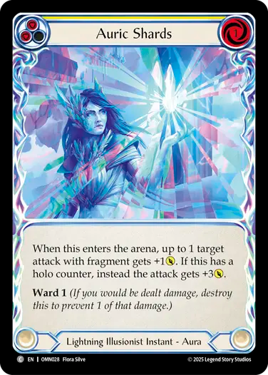 Auric Shards (Yellow) [OMN028] (Omens of the Third Age)