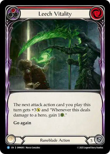 Leech Vitality [OMN093] (Omens of the Third Age)