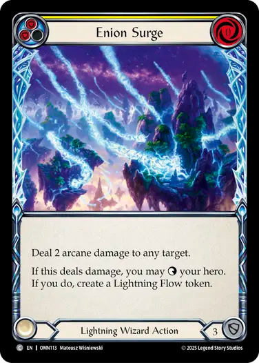 Enion Surge (Yellow) [OMN113] (Omens of the Third Age)