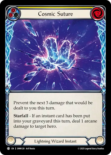 Cosmic Suture (Yellow) [OMN128] (Omens of the Third Age)