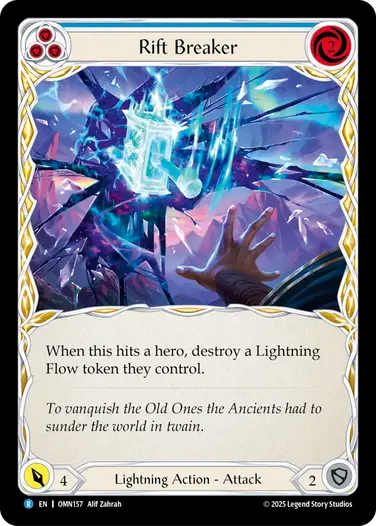 Rift Breaker (Blue) [OMN157] (Omens of the Third Age)