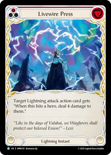 Livewire Press [OMN159] (Omens of the Third Age)