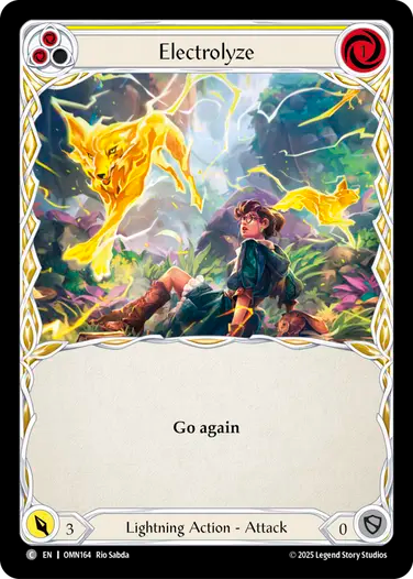 Electrolyze (Yellow) [OMN164] (Omens of the Third Age)