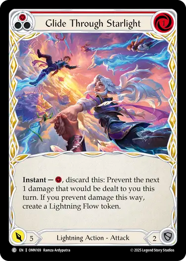 Glide Through Starlight (Red) [OMN169] (Omens of the Third Age)