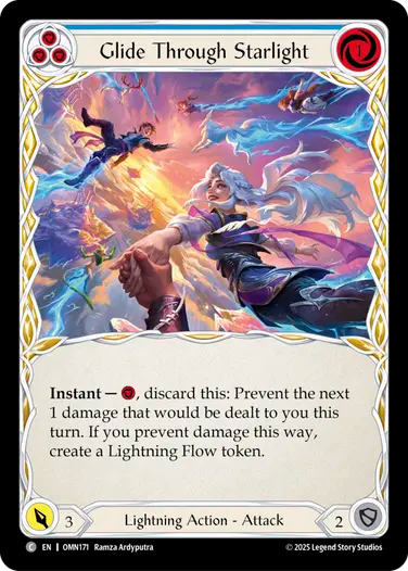 Glide Through Starlight (Blue) [OMN171] (Omens of the Third Age)
