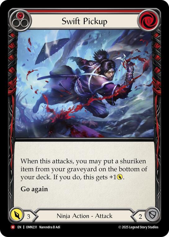 Swift Pickup [OMN231] (Omens of the Third Age)