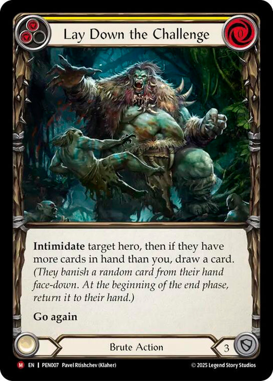 Lay Down The Challenge [PEN007] (Compendium of Rathe)