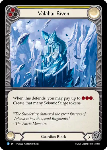 Valahai Riven [PEN022] (Compendium of Rathe)