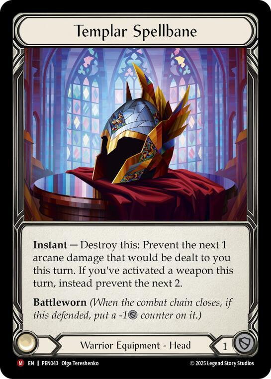 Templar Spellbane [PEN043] (Compendium of Rathe)