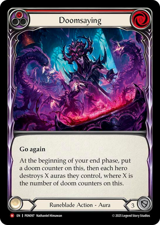 Doomsaying [PEN097] (Compendium of Rathe) Rainbow Foil